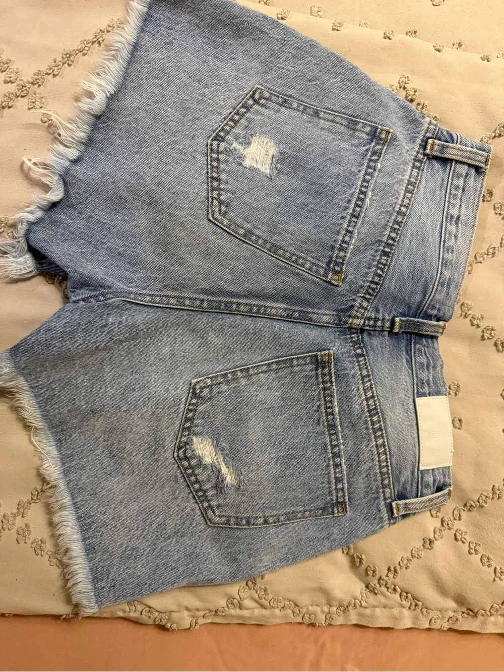 🔥 Pistola 🔥 distressed denim cutoff shorts